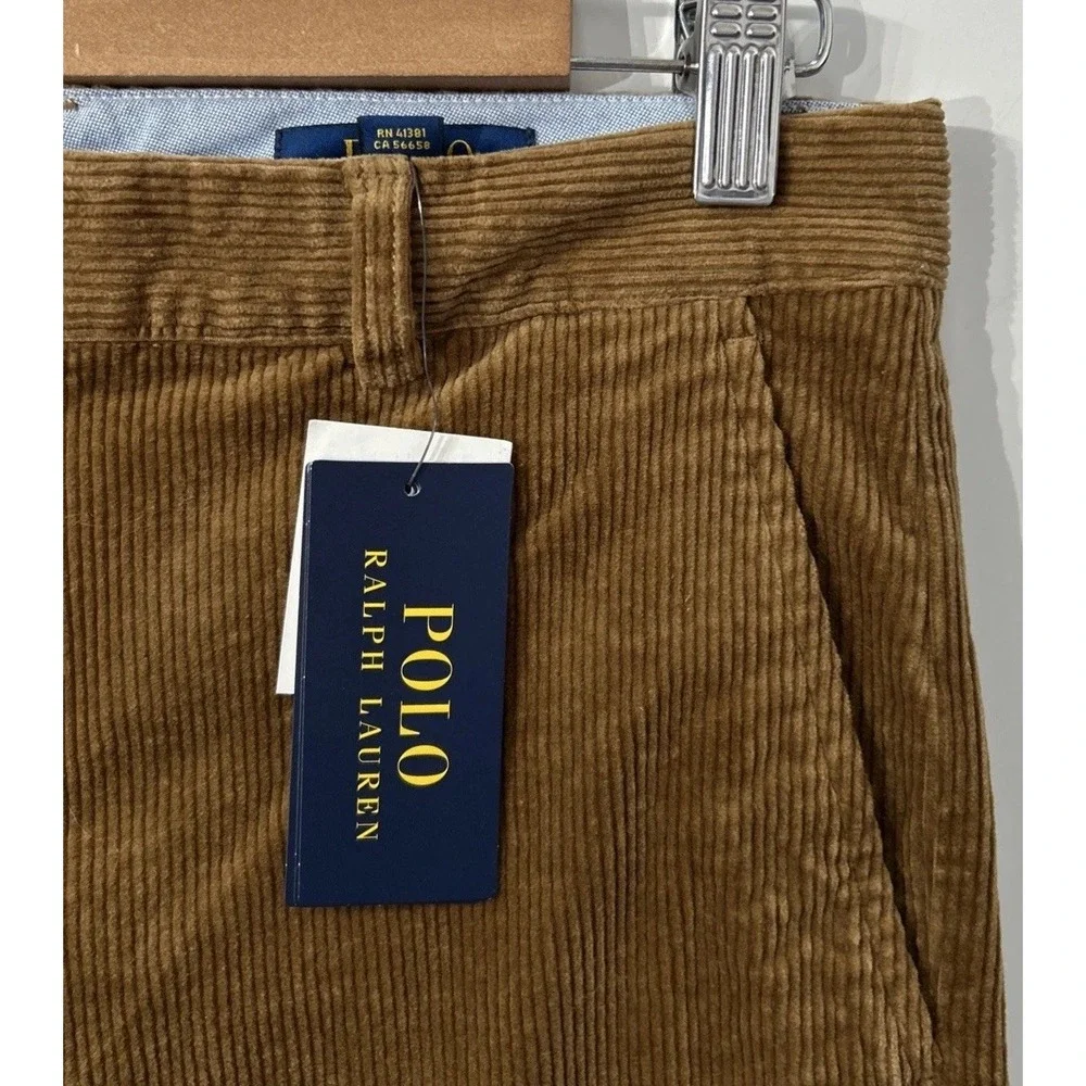 NWT Boys Polo Ralph Lauren Thick Corduroy‎ Chino Pants Size 20 New